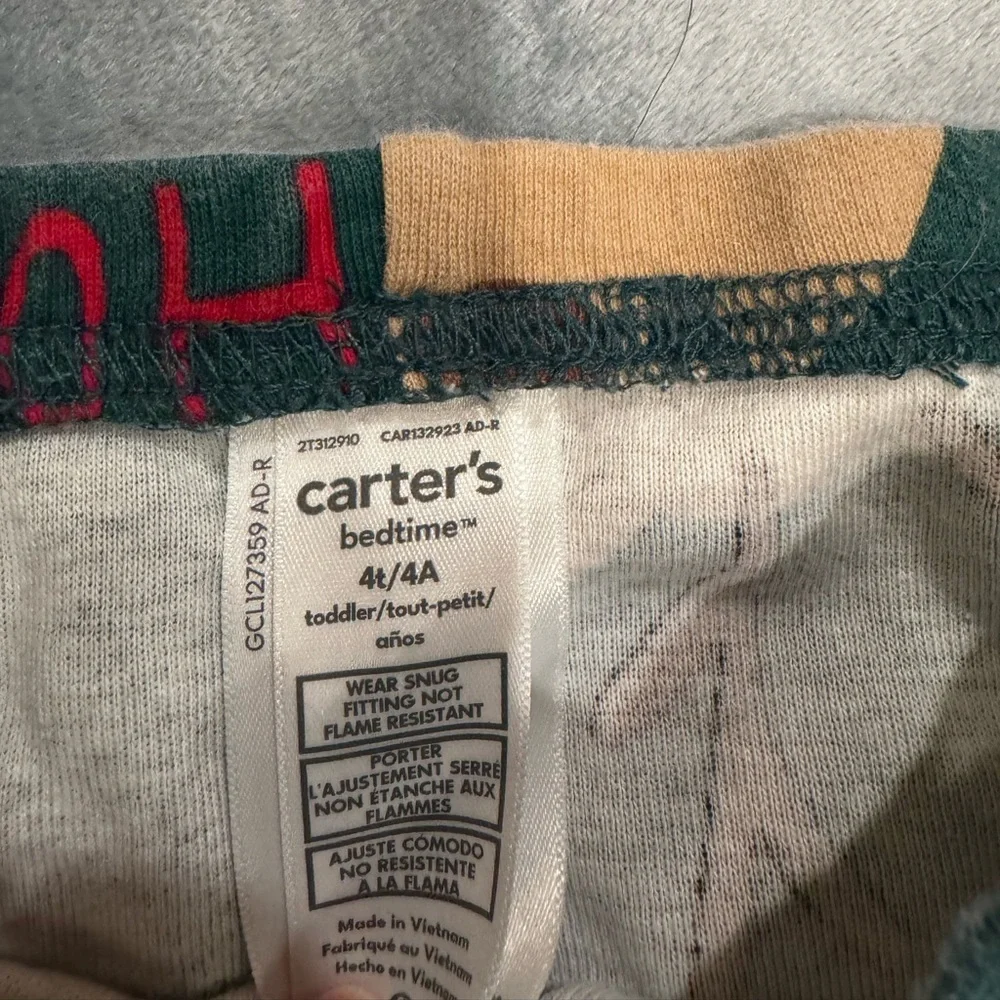 Carter's Festive Reindeer Pajama Set -  4T
